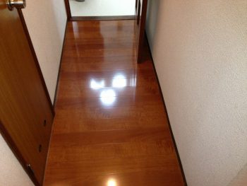 マンション　床補修リフォーム