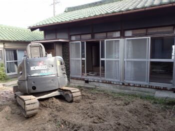 きれいな更地になりました