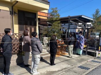 地鎮祭にて　玉串奉奠