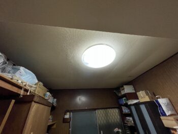 階段を新設した部屋　以前は納戸として使用していました