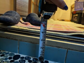 浴室の入口段差