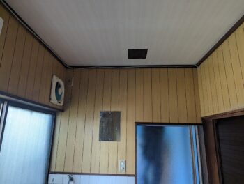 浴室入口面